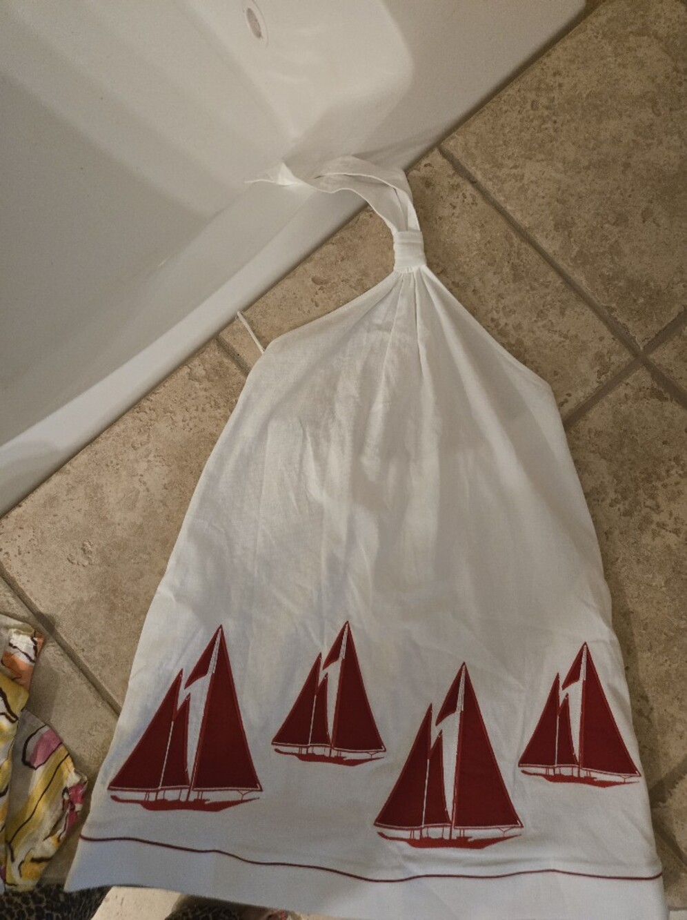 Anthropologie Celandine Sailboat Embroidered Dress